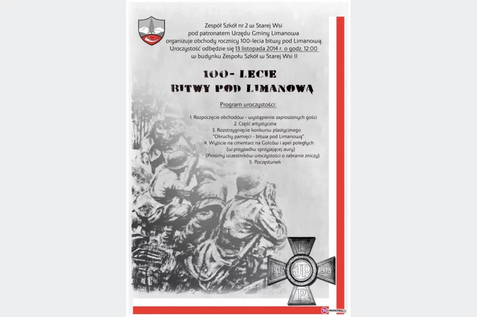 Obchody 100-lecia bitwy pod Limanową - zdjęcie 2