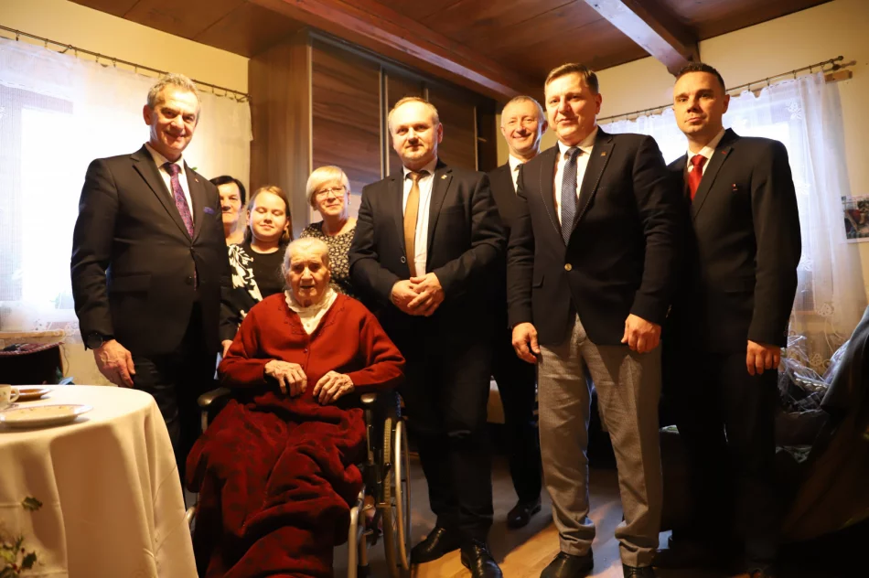 100 lat pani Marii Opieli - mamy limanowskiego starosty - zdjęcie 4