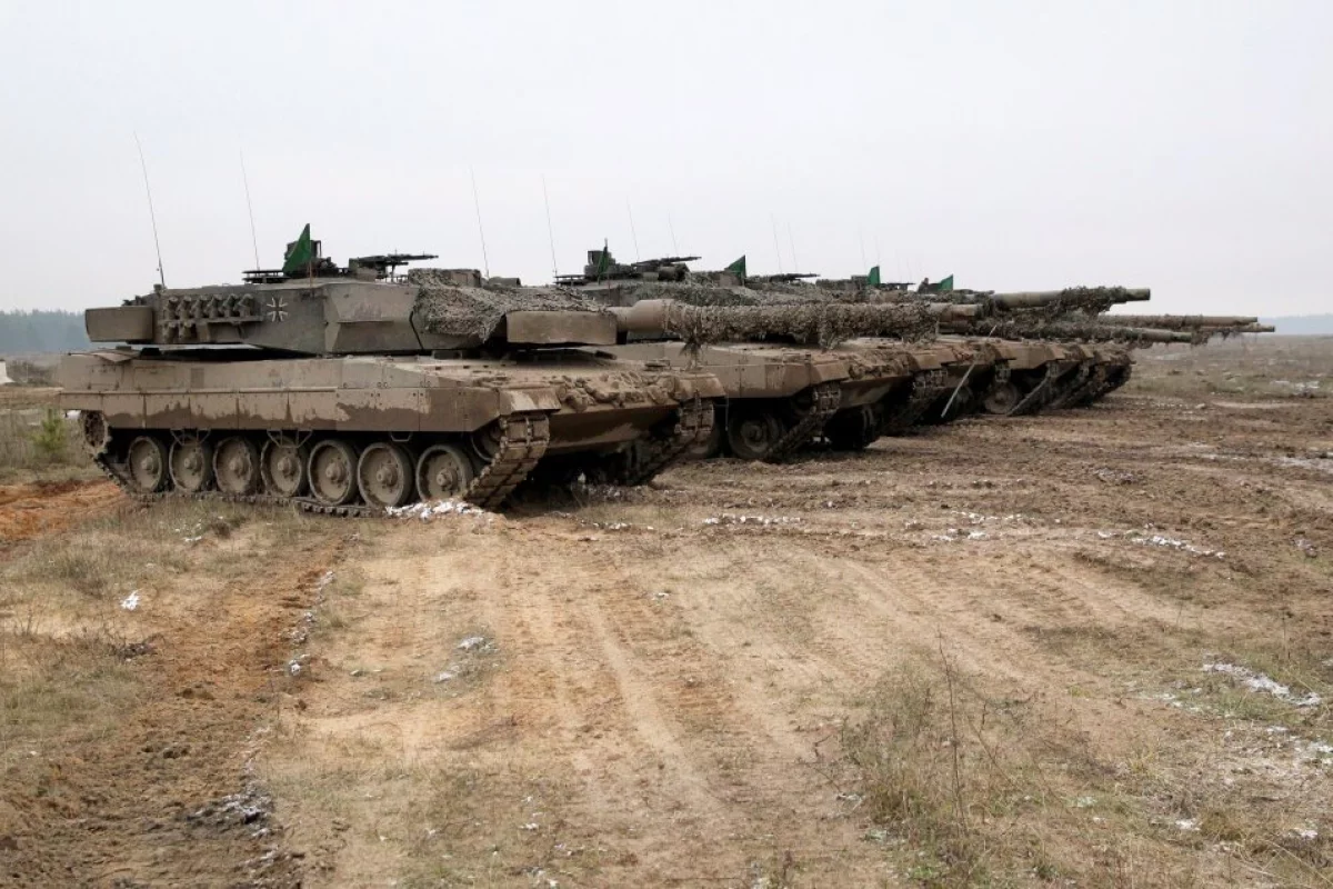 Niemcy dostarczą Ukrainie czołgi Leopard 2