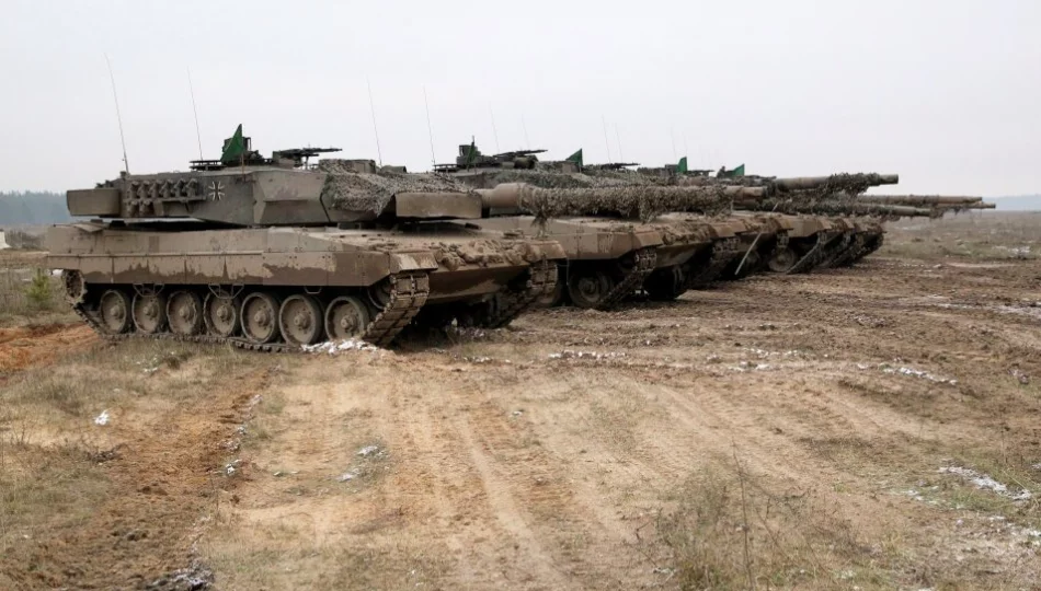Niemcy dostarczą Ukrainie czołgi Leopard 2 - zdjęcie 1