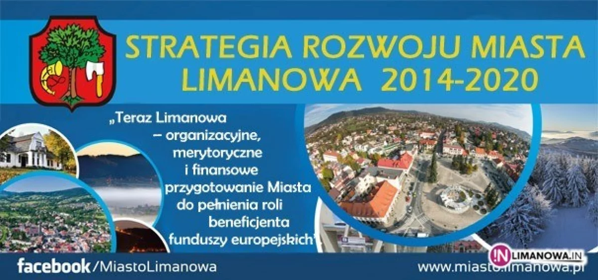 Przyjęto Strategię Rozwoju Miasta Limanowa na lata 2014-2020