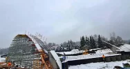 Rusztowanie i szalunki - postępuje budowa mostu - zdjęcie 2