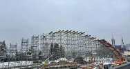 Rusztowanie i szalunki - postępuje budowa mostu - zdjęcie 5