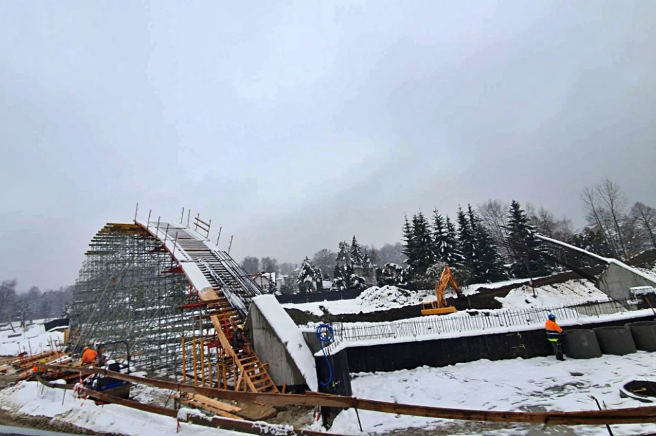 Rusztowanie i szalunki - postępuje budowa mostu - zdjęcie 16