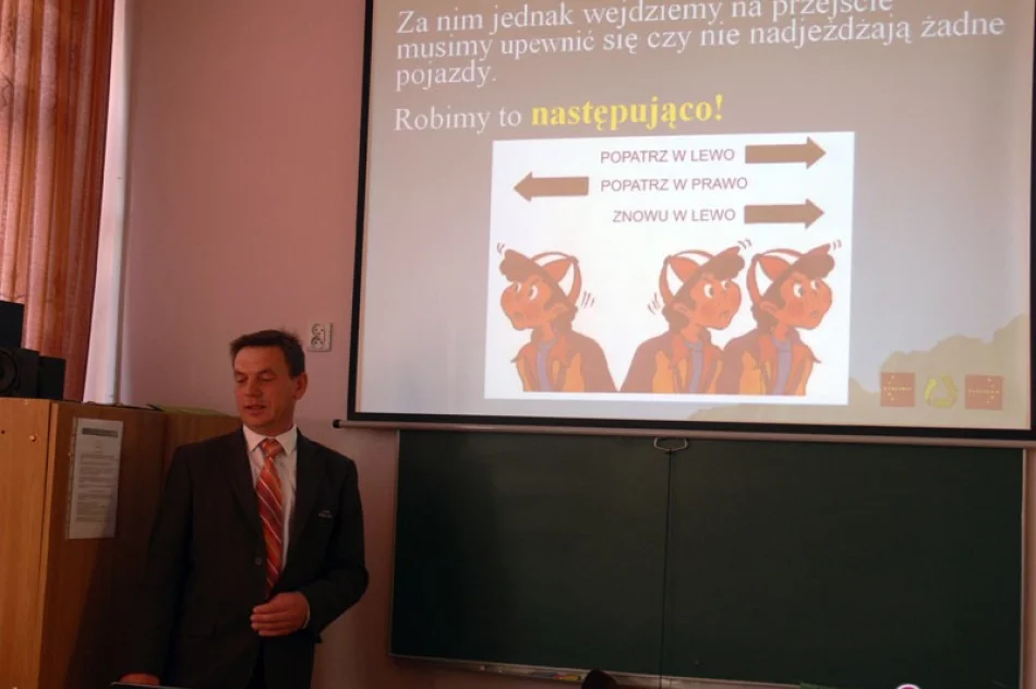 ,,Odblask już o zmierzchu świeci – pamiętają w Siekierczynie dzieci” - zdjęcie 2