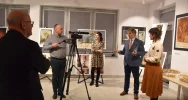 Wernisaż poświęcony pamięci i twórczości Antoniego Hybla odbył się w Miejskiej Galerii Sztuki - zdjęcie 2