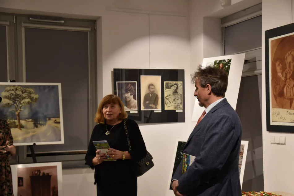 Wernisaż poświęcony pamięci i twórczości Antoniego Hybla odbył się w Miejskiej Galerii Sztuki - zdjęcie 4