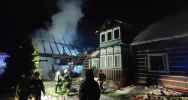 Pożar budynku gospodarczego i mieszkalnego - zdjęcie 4