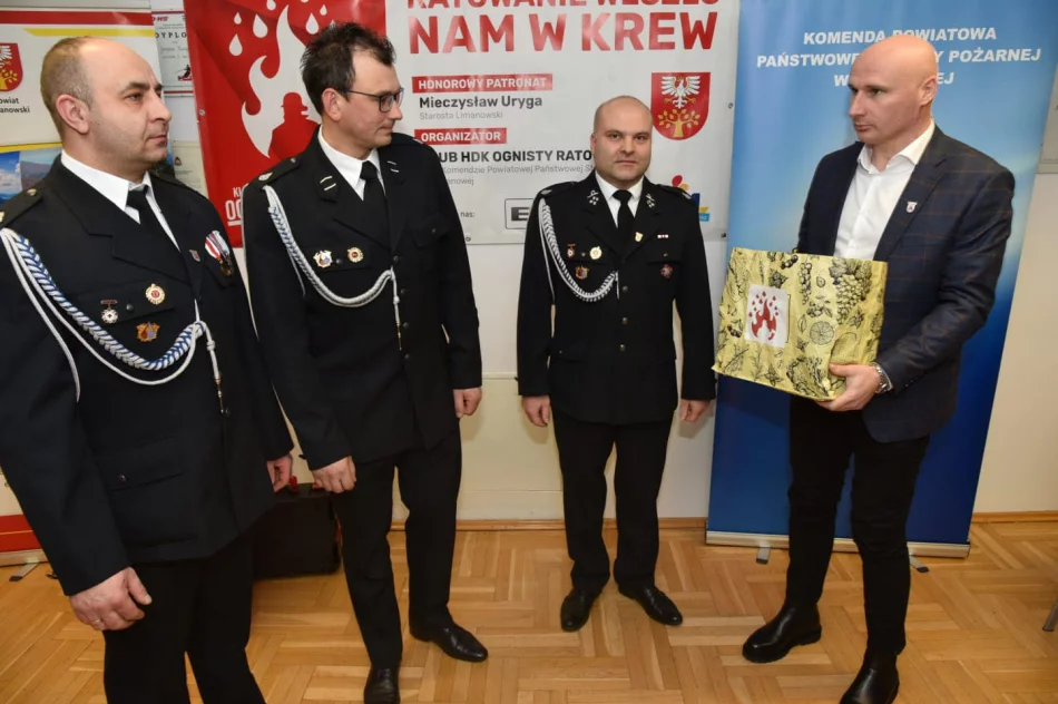 2 miejsce dla OSP Limanowa, 5 – dla OSP Łososina Górna w konkursie „Ratowanie weszło nam w krew” - zdjęcie 2