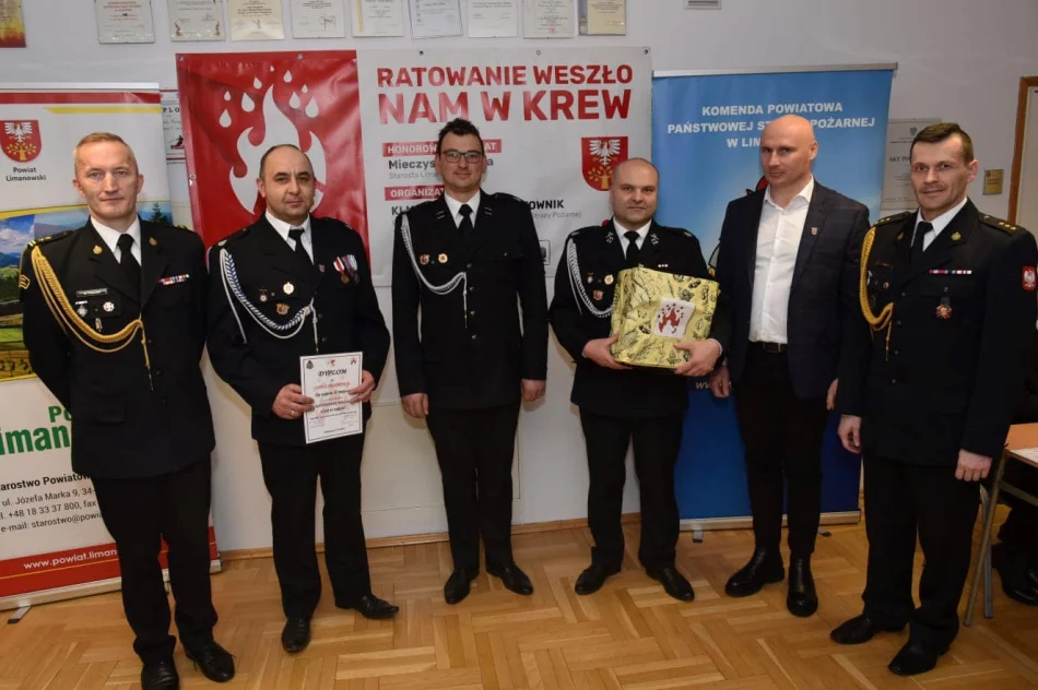 2 miejsce dla OSP Limanowa, 5 – dla OSP Łososina Górna w konkursie „Ratowanie weszło nam w krew” - zdjęcie 3