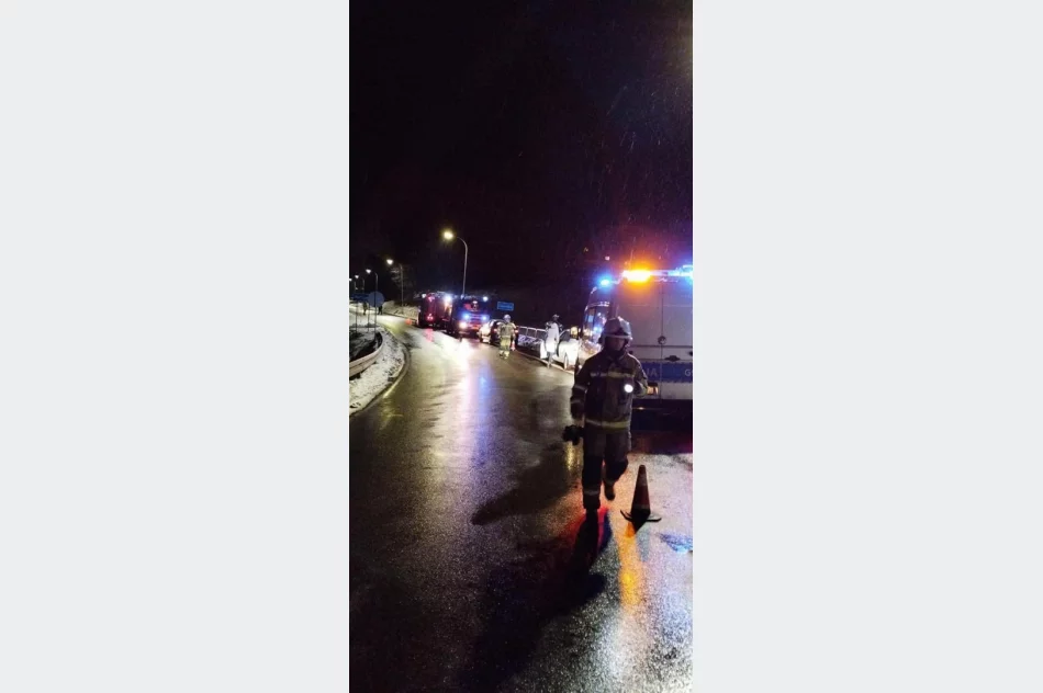 Samochód uderzył w wiadukt kolejowy - zdjęcie 2