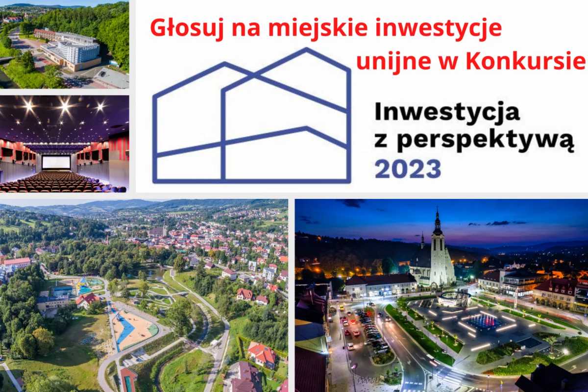 ODDAJ GŁOS na miejskie inwestycje dofinansowane z UE w konkursie „Inwestycja z perspektywą”