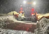 Intensywne opady śniegu - zdjęcie główne