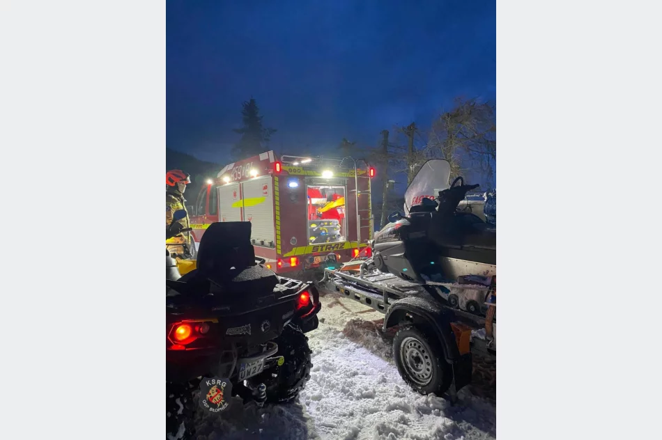 Kobieta w masywie leśnym potrzebowała pomocy - zdjęcie 2