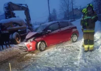 Zderzenie dwóch pojazdów - zdjęcie główne