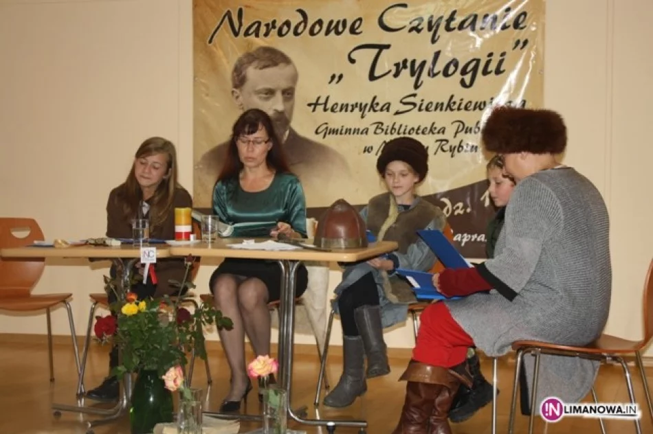 Narodowe Czytanie po raz drugi w Bibliotece w Nowym Rybiu - zdjęcie 3