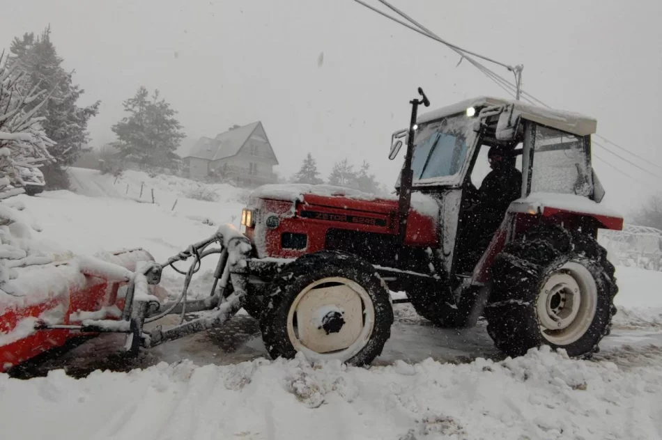 Trudne warunki na drogach, część nieprzejezdna - zdjęcie 10