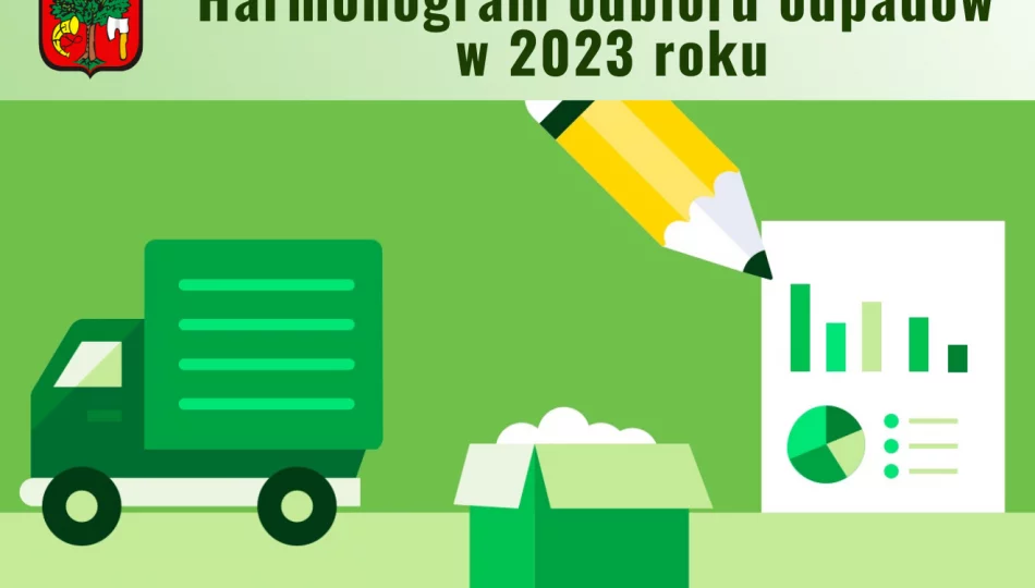 Harmonogram odbioru odpadów w 2023 roku - zdjęcie 1