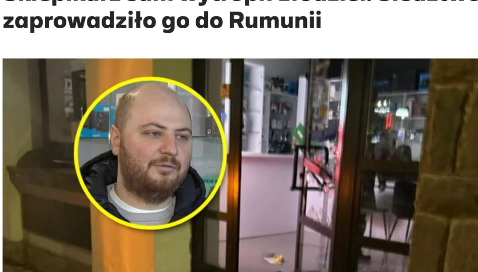 Polsat News: "Sklepikarz sam wytropił złodziei" - zdjęcie 1