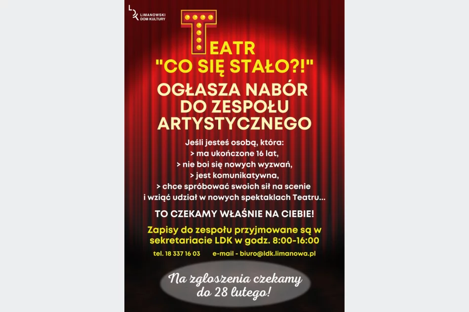 Nabór do Teatru "Co się stało?!" - zdjęcie 2