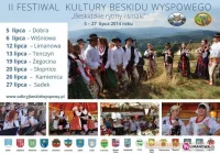 Zapraszamy na II FESTIWAL KULTURY BESKIDU WYSPOWEGO - zdjęcie główne