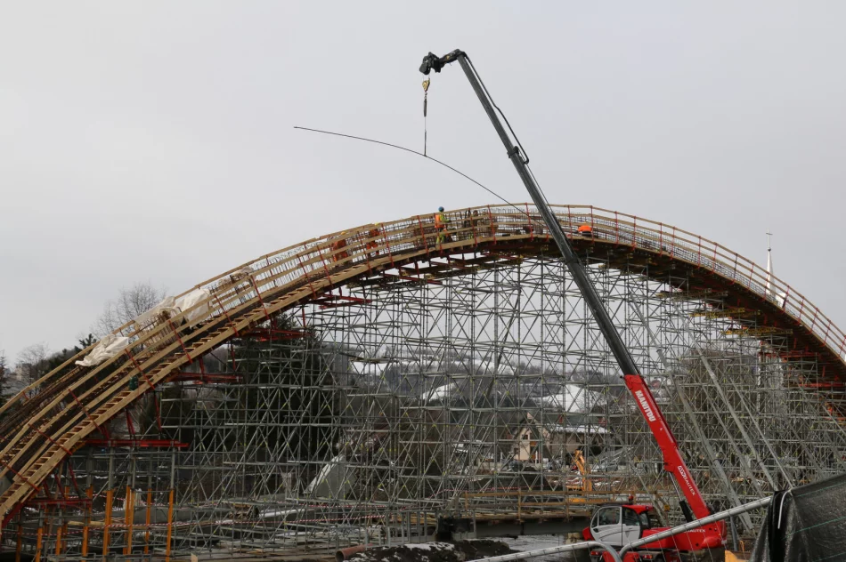 Trwa budowa mostu na ul. Lipowej - zdjęcie 5