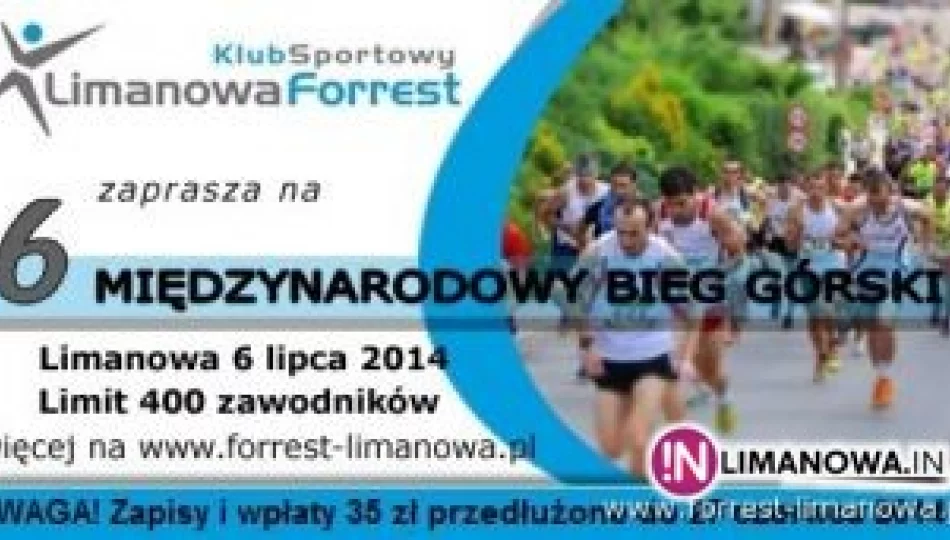 Transmisja na żywo VI Limanowa Forrest - zdjęcie 1