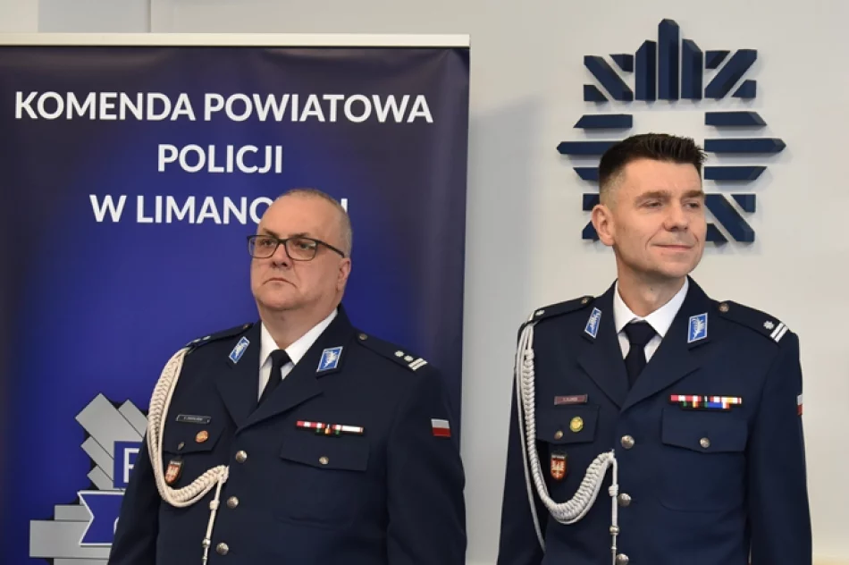 Jest nowy komendant limanowskiej policji - zdjęcie 2