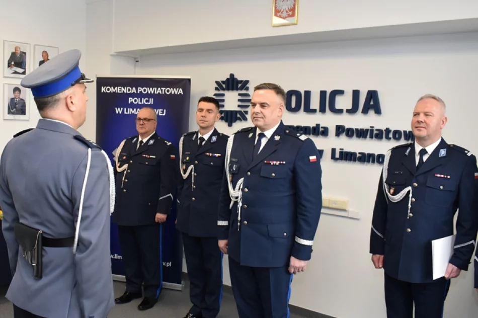 Jest nowy komendant limanowskiej policji - zdjęcie 3