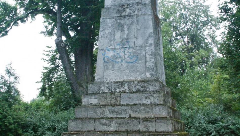 Pomnik Wdzięczności Armii Czerwonej w Parku Miejskim rozebrany. - zdjęcie 1