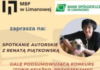 Spotkanie autorskie z Renatą Piątkowską na podsumowanie konkursu ,,Tobie książko przyrzekamy” - zdjęcie główne