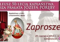 Zaproszenie na Jubileusz Kapłaństwa Ks. Prałata Józefa Poręby - zdjęcie główne