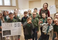 „Leśna zbiórka zuchowa” zuchów z limanowskiej „Jedynki” - zdjęcie główne