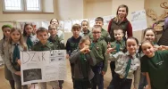 „Leśna zbiórka zuchowa” zuchów z limanowskiej „Jedynki” - zdjęcie 2