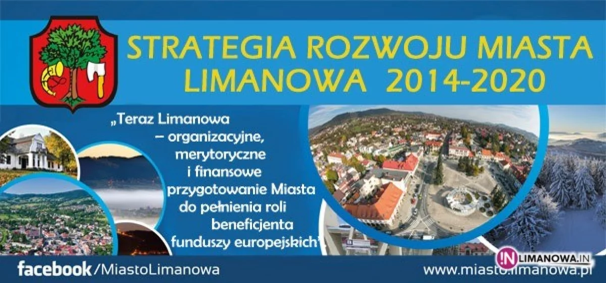 Włącz się w opracowanie Strategii Rozwoju Miasta Limanowa!