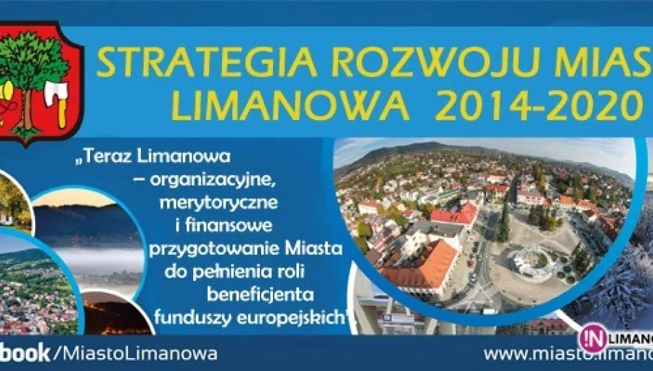 Włącz się w opracowanie Strategii Rozwoju Miasta Limanowa! - zdjęcie 1