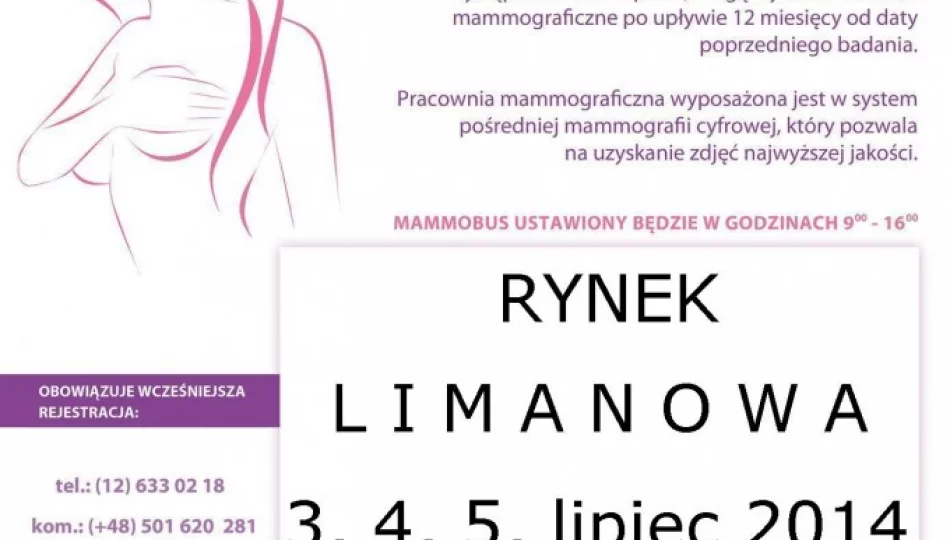 Mammografia... warto o niej pamiętać! - zdjęcie 1