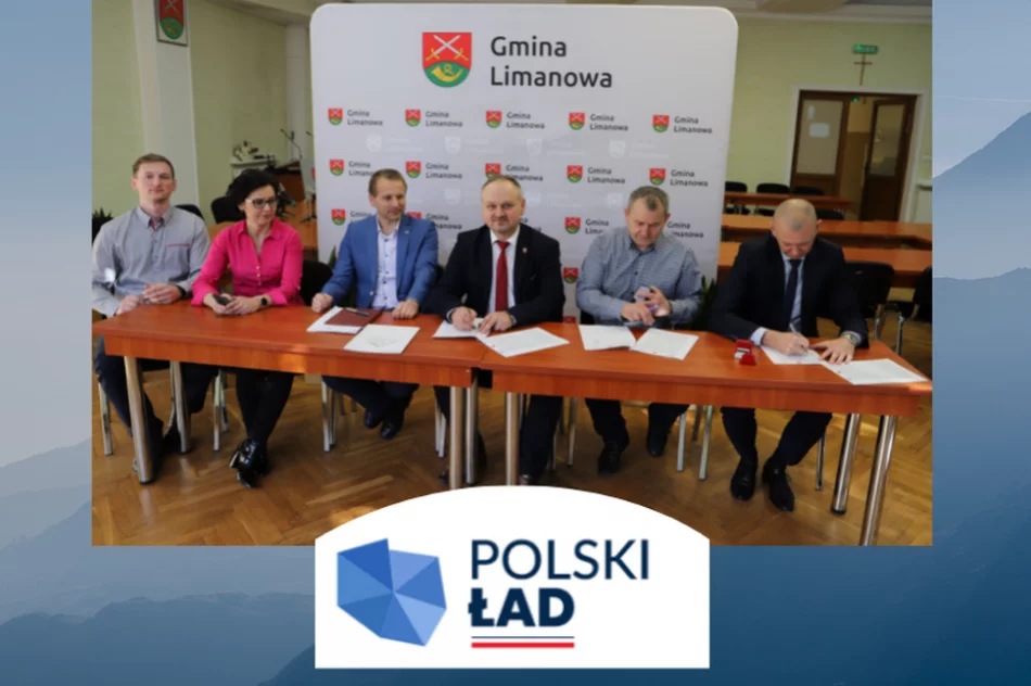 Podpisano umowy na największe w historii zadanie inwestycyjne w gminie Limanowa! - zdjęcie 2