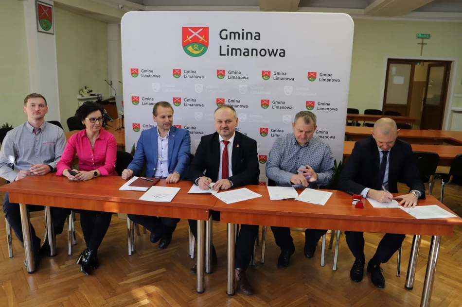 Podpisano umowy na największe w historii zadanie inwestycyjne w gminie Limanowa! - zdjęcie 7