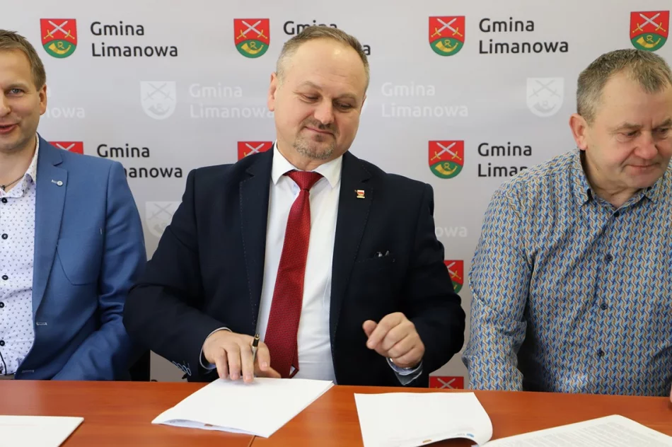 Podpisano umowy na największe w historii zadanie inwestycyjne w gminie Limanowa! - zdjęcie 8