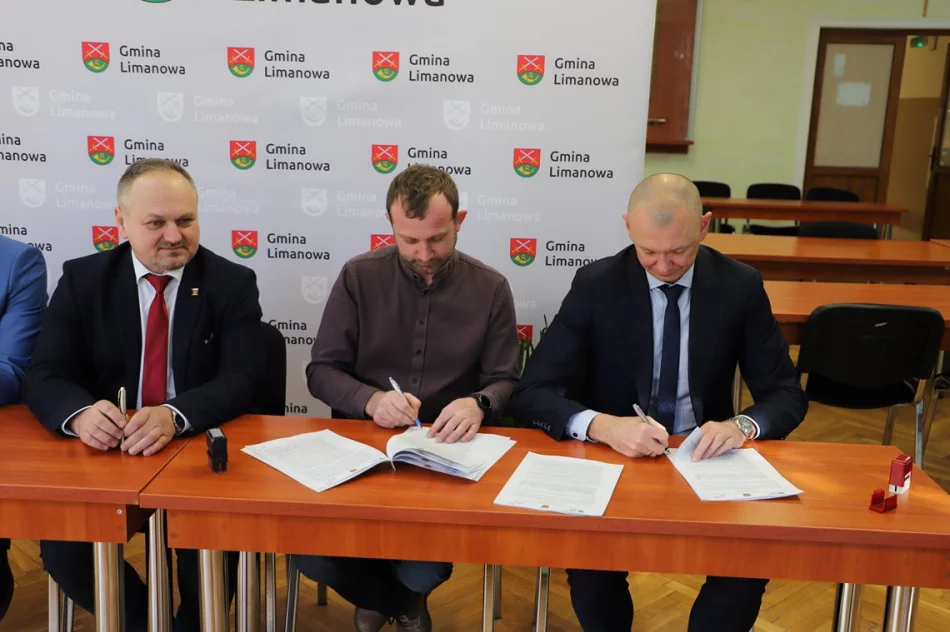 Podpisano umowy na największe w historii zadanie inwestycyjne w gminie Limanowa! - zdjęcie 11