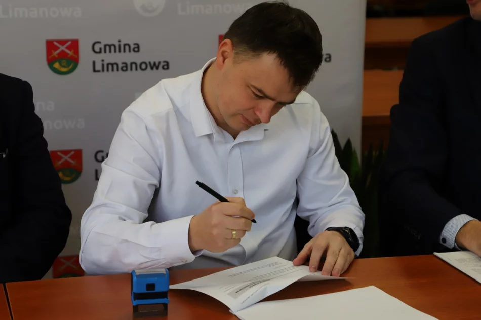 Podpisano umowy na największe w historii zadanie inwestycyjne w gminie Limanowa! - zdjęcie 15