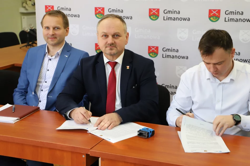 Podpisano umowy na największe w historii zadanie inwestycyjne w gminie Limanowa! - zdjęcie 16