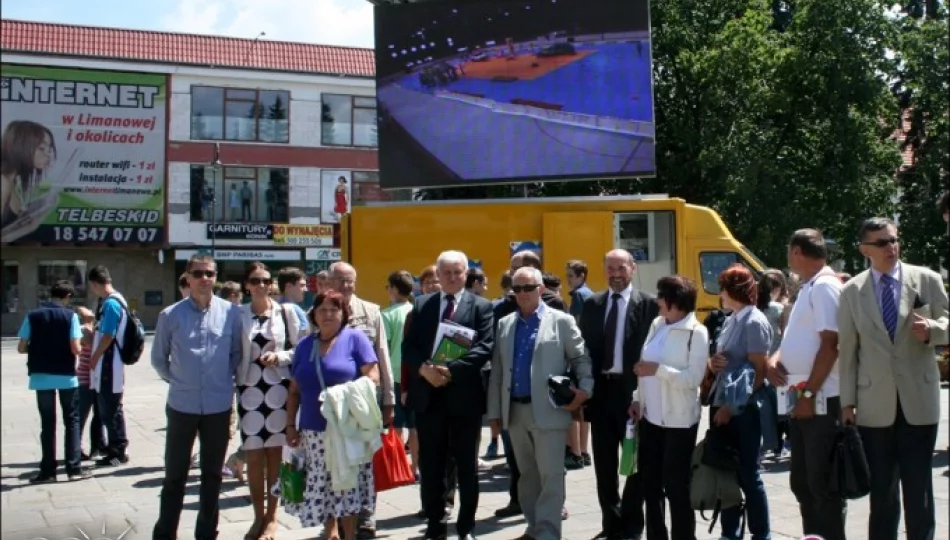 Limanową i Dolny Kubin połączył TELEMOST! - zdjęcie 1