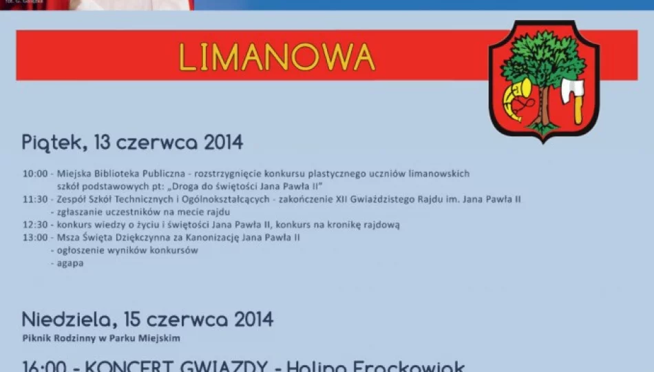 Koncert Haliny Frąckowiak w ramach IV MAŁOPOLSKICH DNI ŚW. JANA PAWŁA II - zdjęcie 1