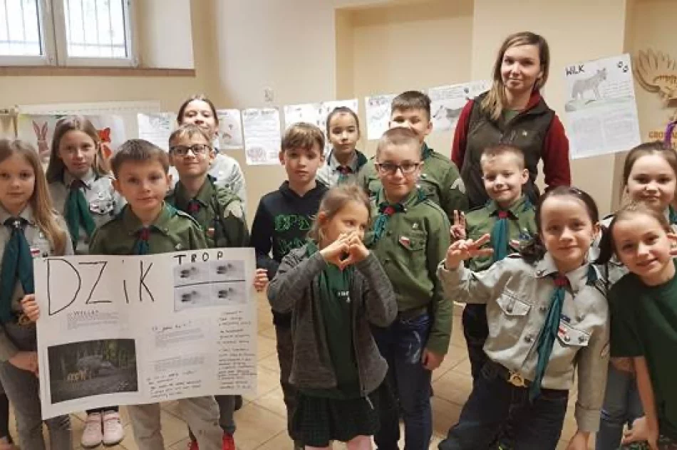​„Leśna zbiórka zuchowa” - zdjęcie 8