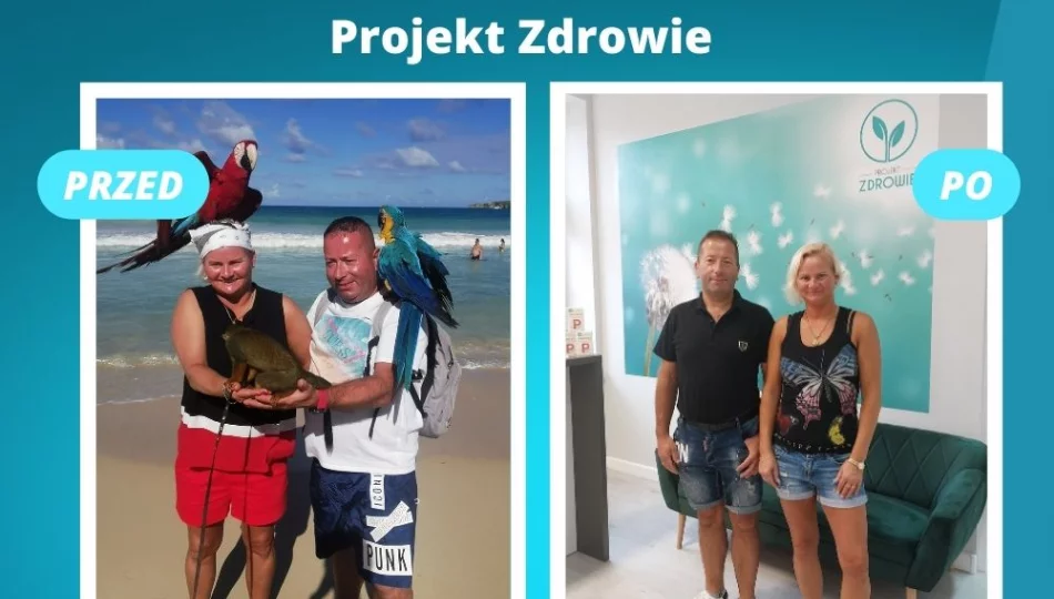 Spektakularna metamorfoza w Projekt Zdrowie. Pani Daria i Pan Paweł stracili razem 31,5 kilograma! - zdjęcie 1