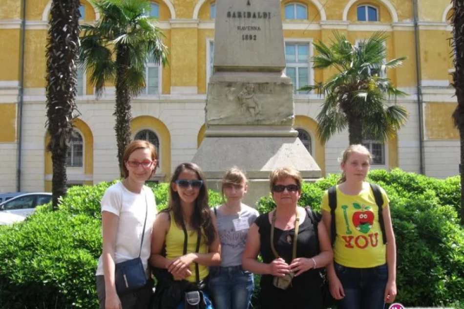 Wizyta uczniów z SP w Nowym Rybiu w Parmie - zdjęcie 2