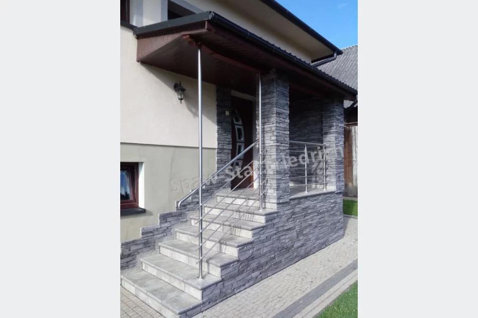 Balustrady balkonowe, schodowe, poręcze,bramy, przęsła ze stali nierdzewnej INOX - zdjęcie 8