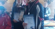 Sukces uczniów limanowskiej „Jedynki” na powiatowych zawodach SLALOM GIGANT w Kasinie Wielkiej - zdjęcie 3